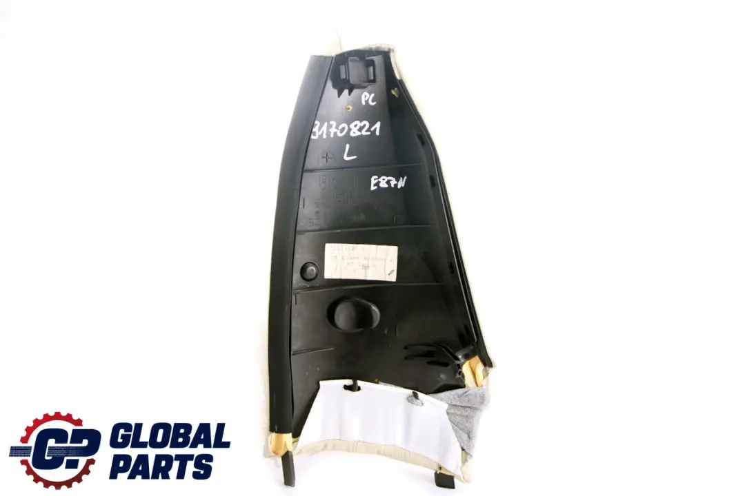 BMW E87 LCI Asiento Trasero Lateral Acabado Esquina Izquierda Cuero Limon