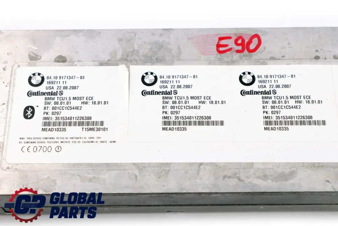 BMW E61 E61 LCI Moduł Sterownik Bluetooth 9171347