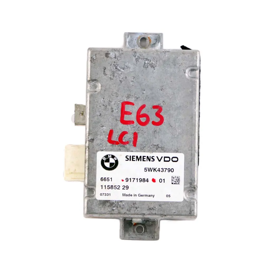 BMW E60 E61 E63 E64 LCI Control Unit Lane Departure Warning Module ECU 9171984