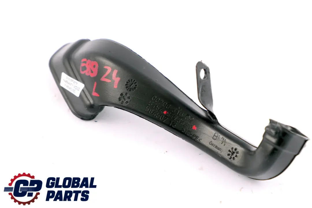 BMW Z4 Series E89 Air Outlet Channel Floor Heater Duct Left N/S 9173531