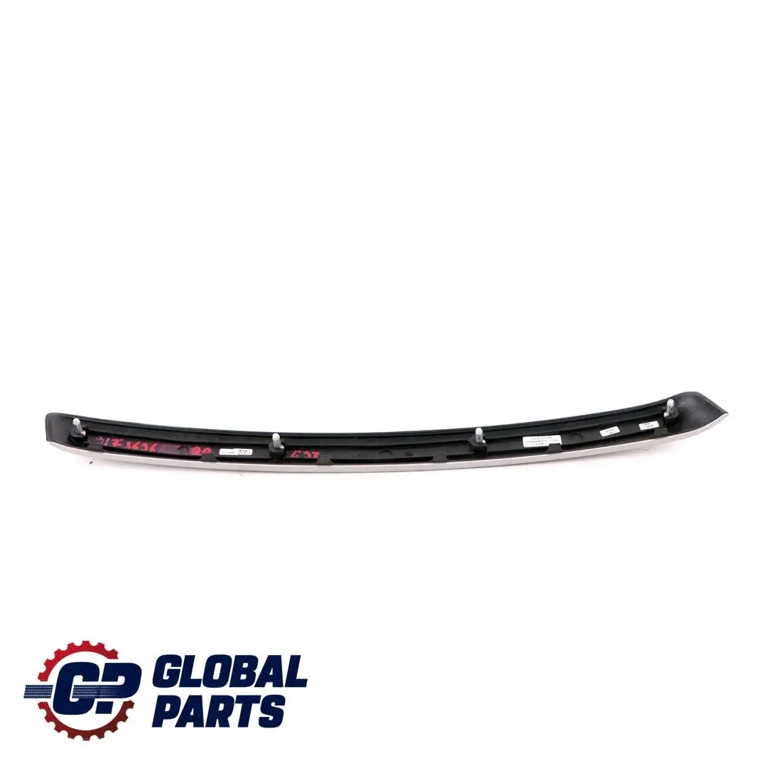 BMW 3 E92 E93 Decorative Strip Trim Cover Rear Right Door Card Alu Feinschliff