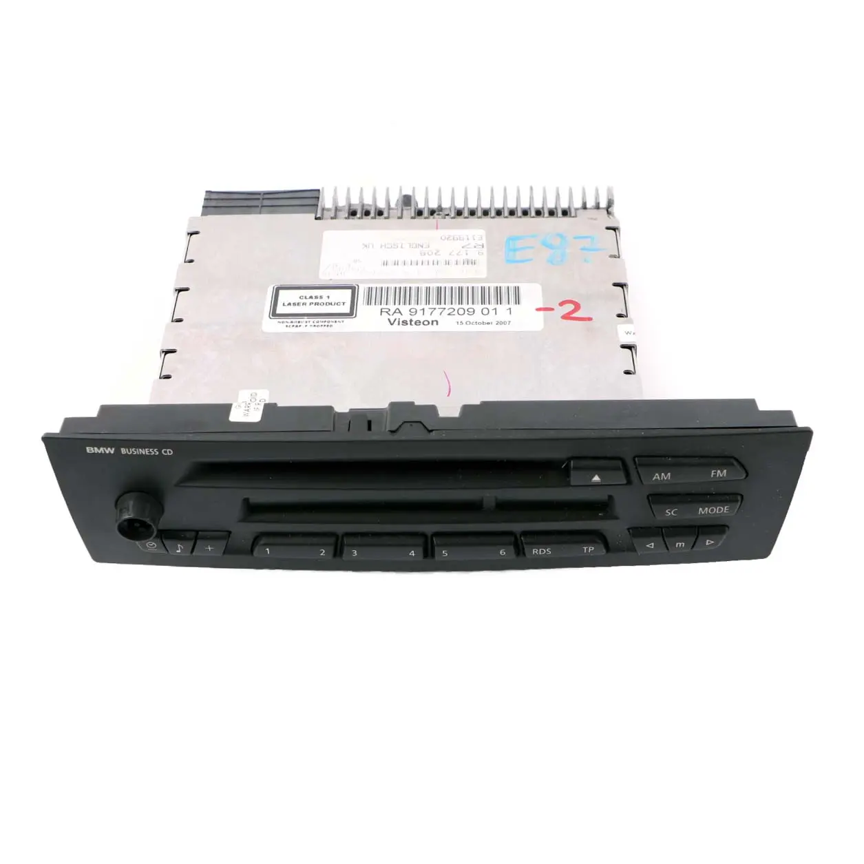 BMW E81 E82 E84 E87 E90 E91 E92 2 Radio  Reproductor de CD Audio 9177209