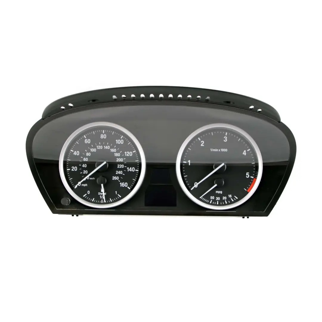 BMW 6 E63 E64 LCI M57N2 Instrument Cluster Speedo Clocks Automatic MPH 9177288