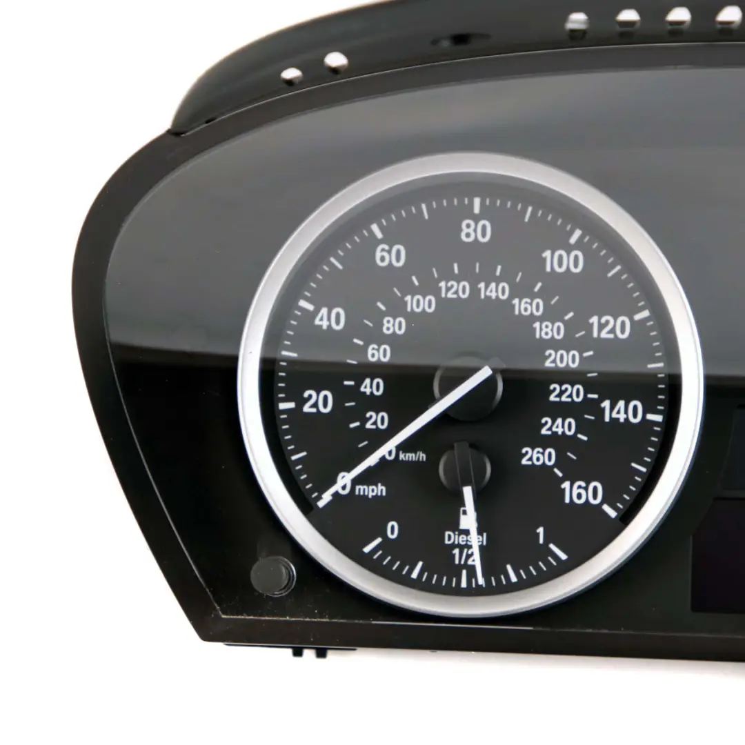 BMW 6 E63 E64 LCI M57N2 Instrument Cluster Speedo Clocks Automatic MPH 9177288