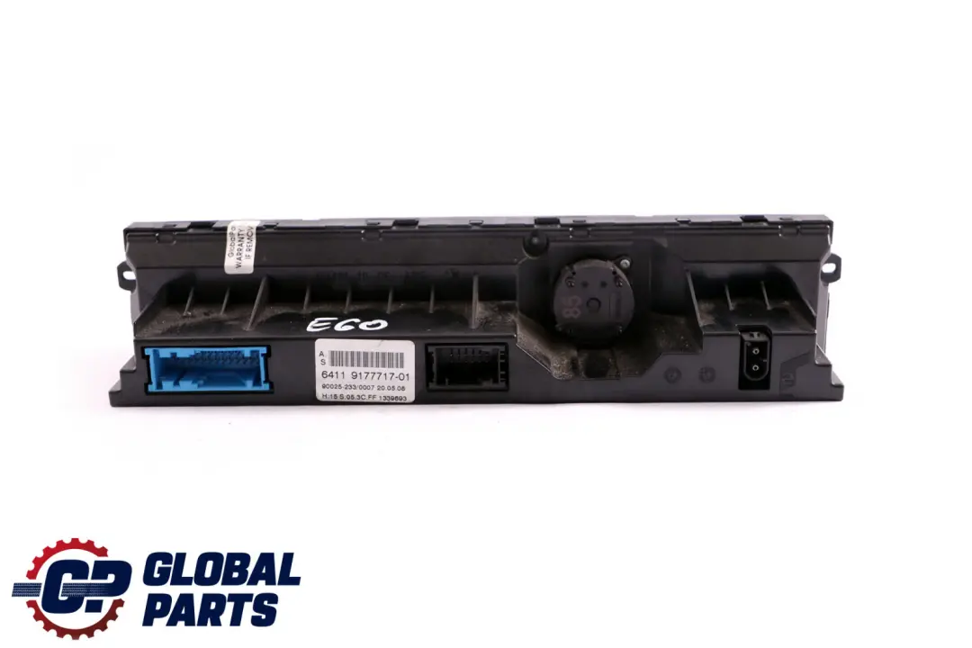 BMW E60 E61 LCI Unidad De Control De Aire Acondicionado Automático Panel 9177717