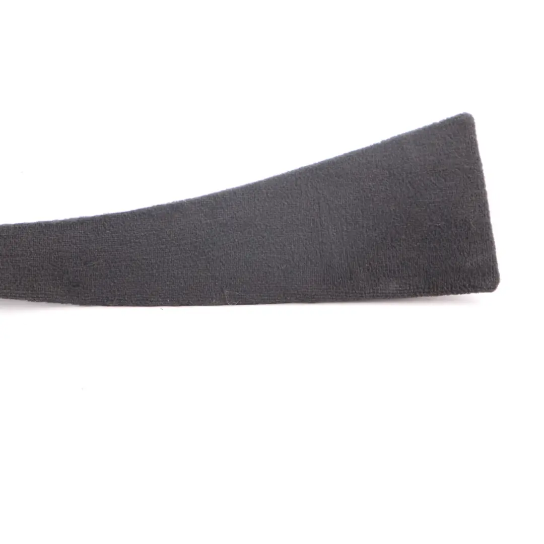 Trim BMW F07 Centre Console Bottom Panel Carpet Front Left N/S Black 9178801