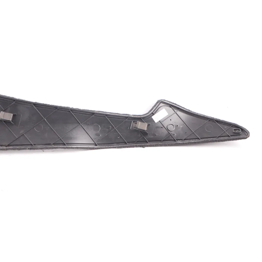 Trim BMW F07 Centre Console Bottom Panel Carpet Front Left N/S Black 9178801