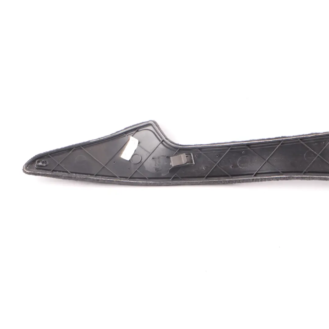Trim BMW F07 Centre Console Bottom Panel Carpet Front Right O/S Black  9178802