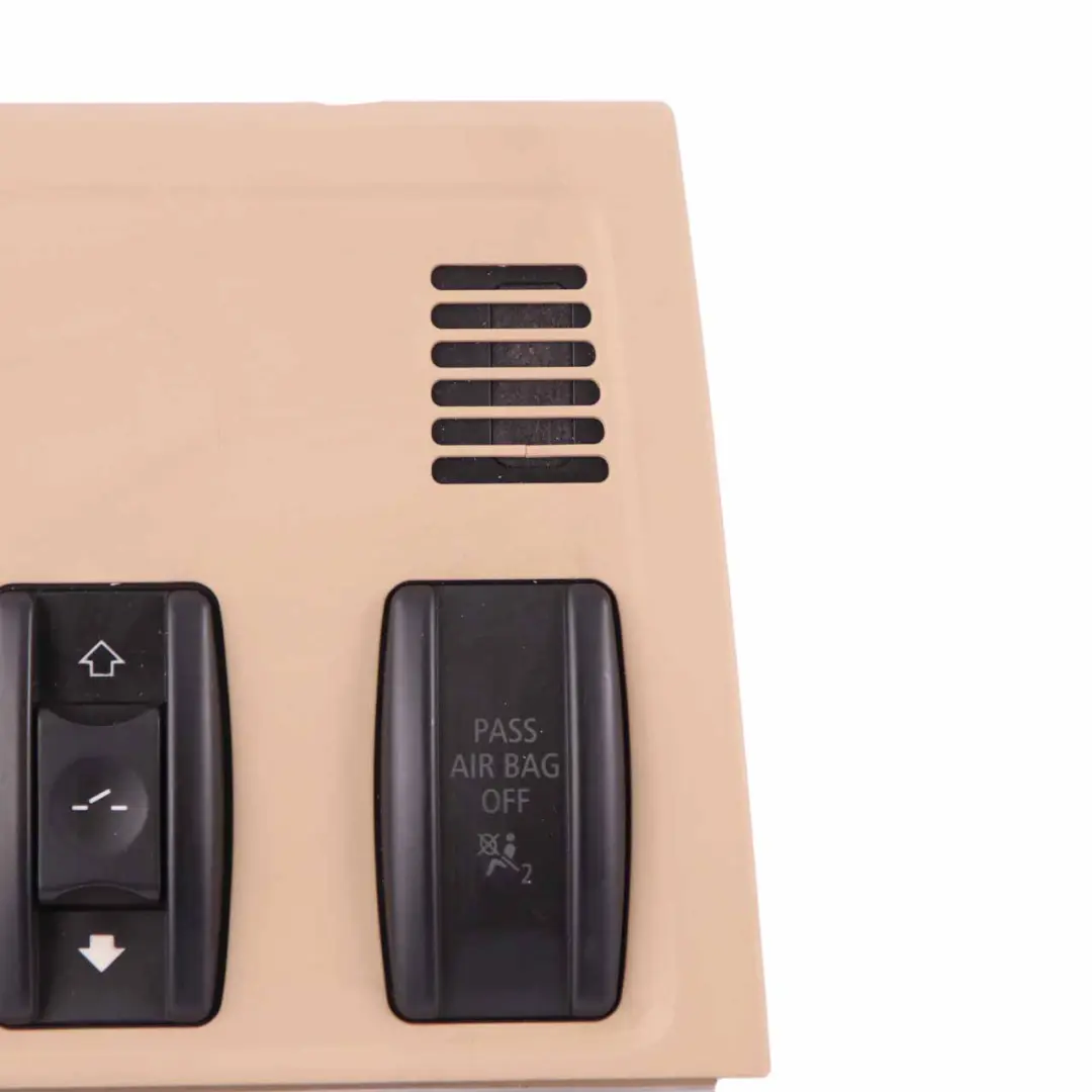 BMW E84 E91 Switch Unit Roof Light Control Headliner Module Black 9180059