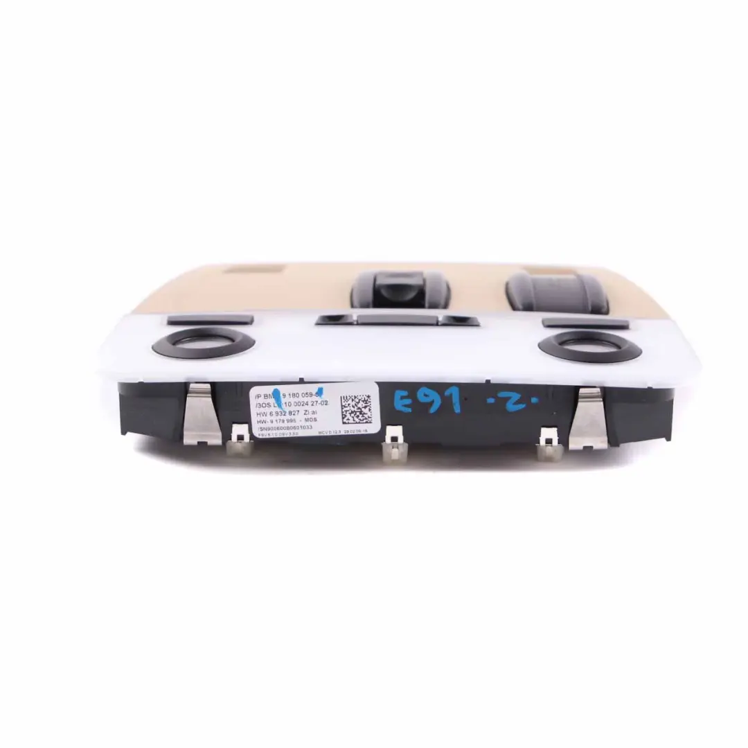 BMW E84 E91 Switch Unit Roof Light Control Headliner Module Black 9180059
