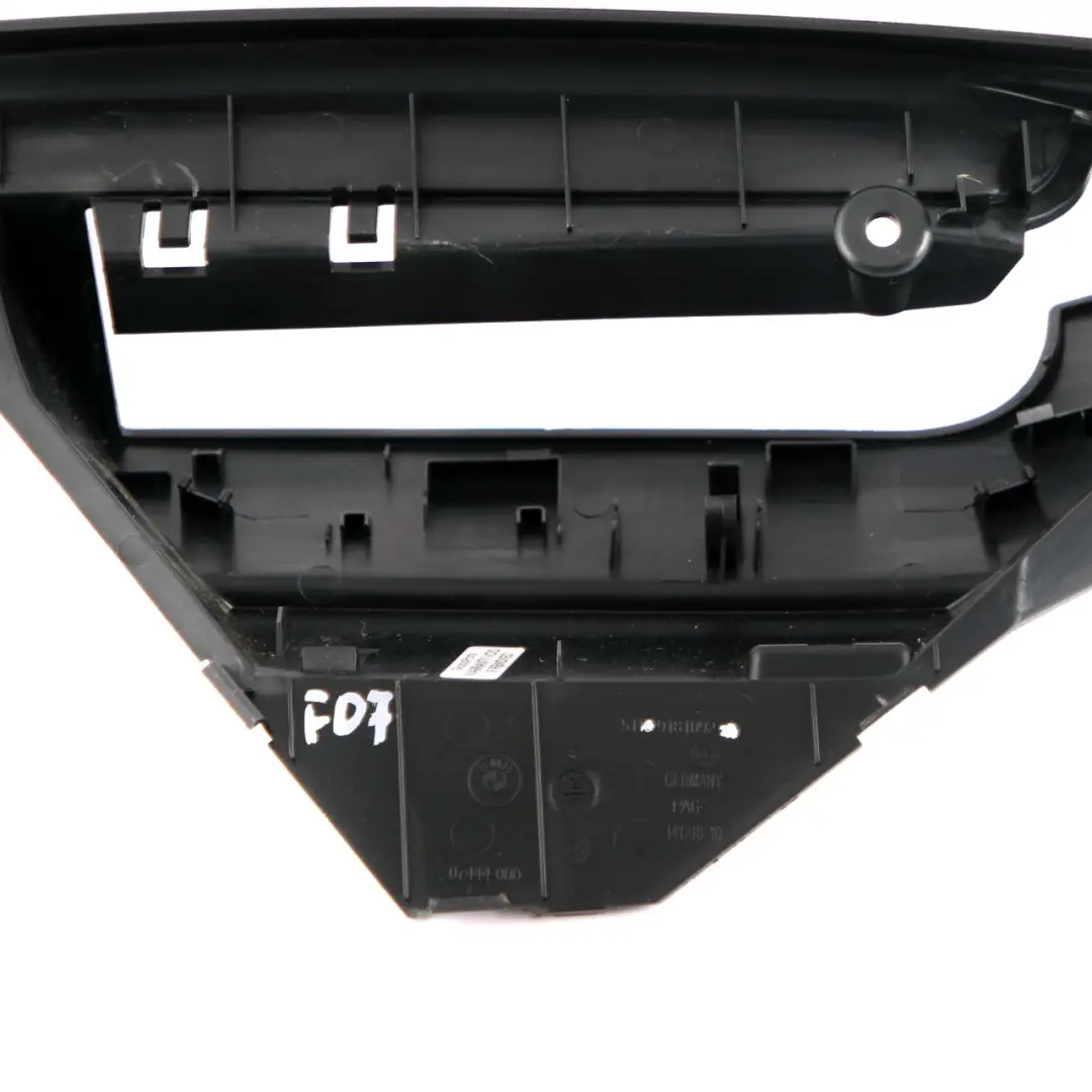 BMW F07 GT Centre Console Cover Right O/S Trim Panel Storage Tray Insert 9181092