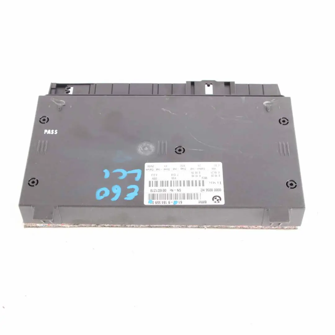 Module de contrôle de siège BMW E60 X5 E70 ECU Siège Unit Contrôleur 9184559