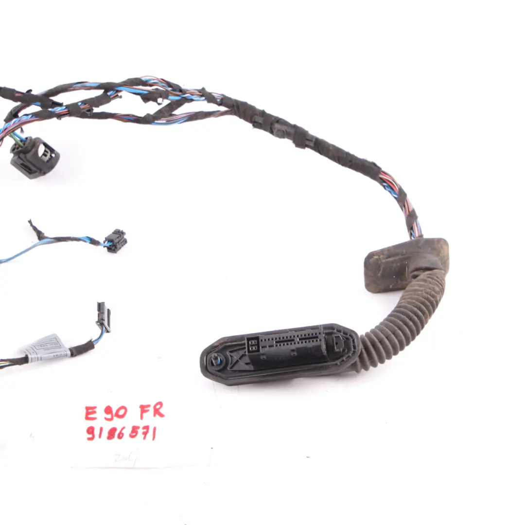 BMW E90 LCI Wiring Loom Front Door Cable Wiring Harness Driver's Side 9186571