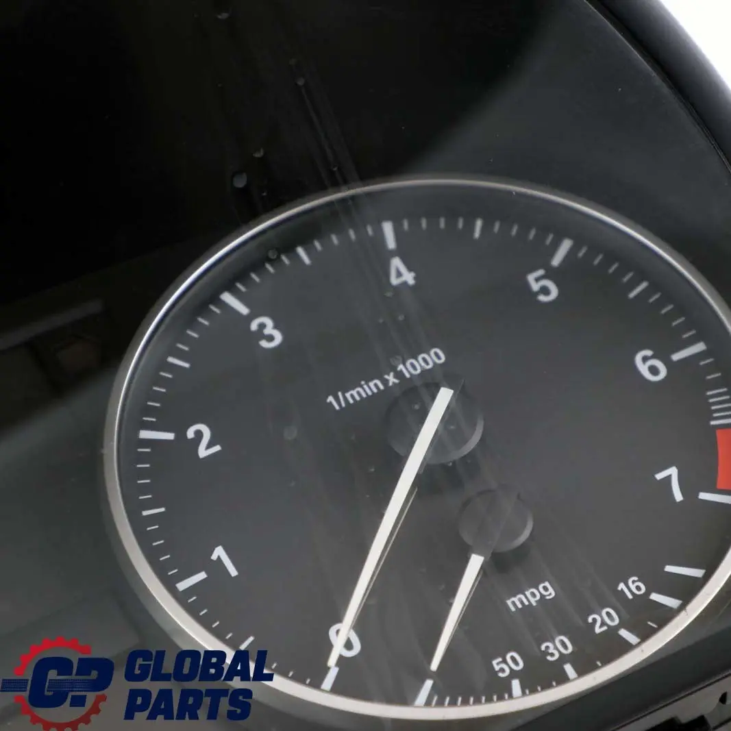 BMW 3 E90 E91 E92 1 Petrol Instrument Cluster Speedo Clocks MPH Manual 9187053