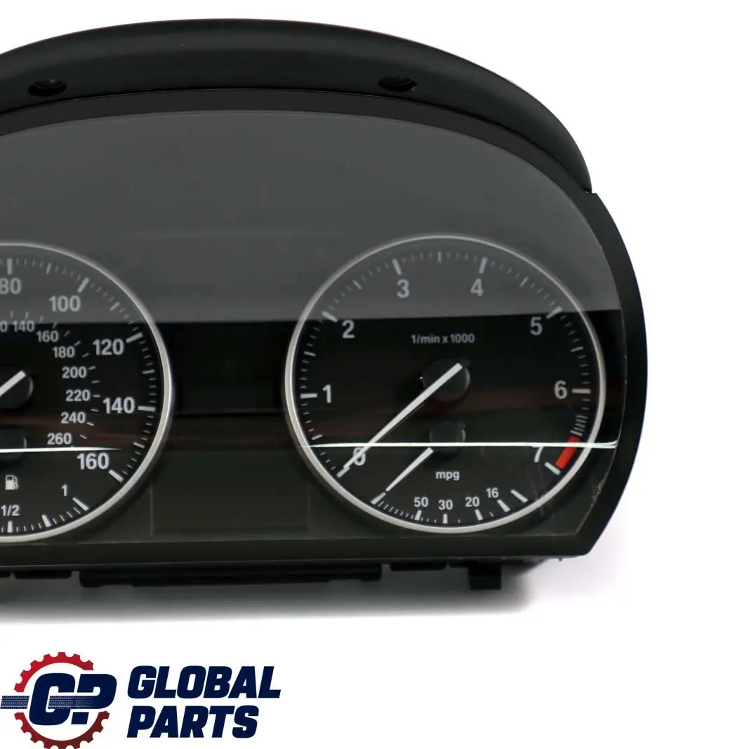 Instrument Cluster BMW E90 E91 E92 Petrol Speedo Clocks MPH Manual 9187053