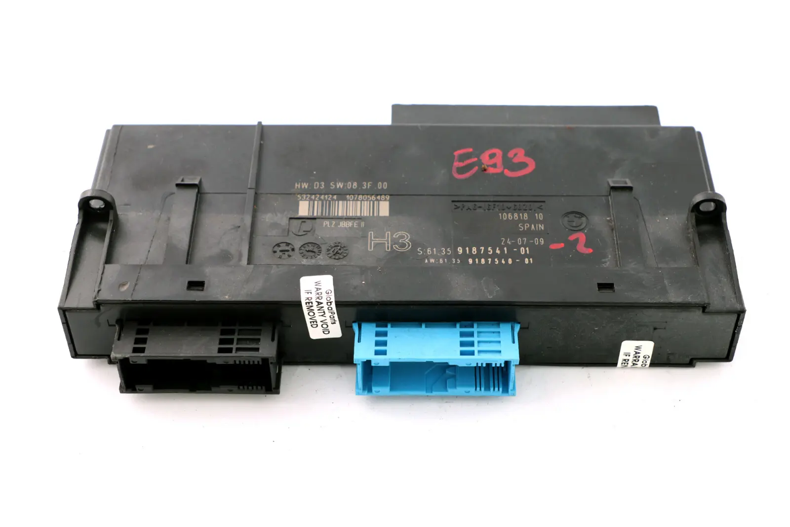 BMW E93 ECU Moduł Sterownik Komfortu 9187541