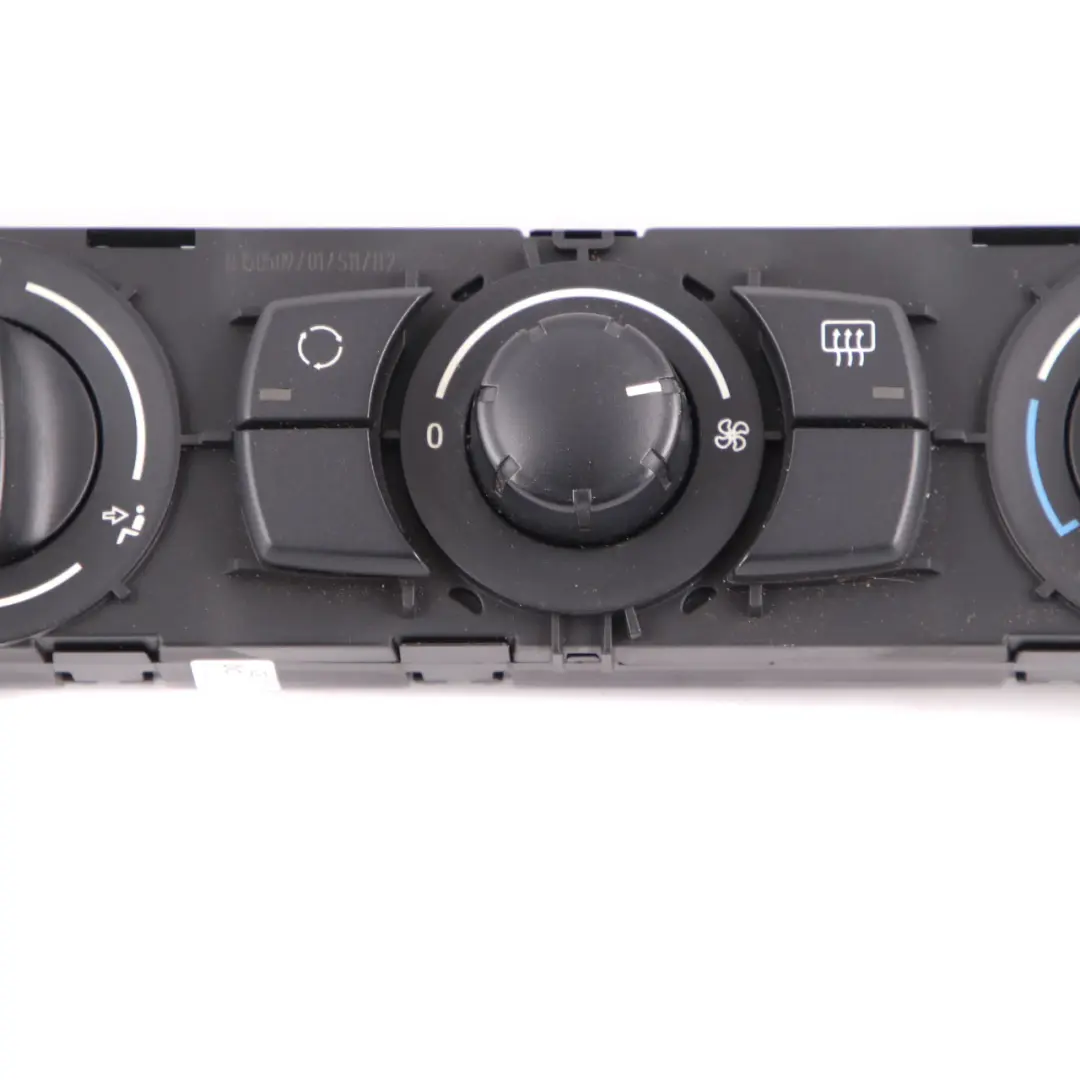 Heater Control Switch BMW E81 E87 Manual Switch Panel Black 9190925