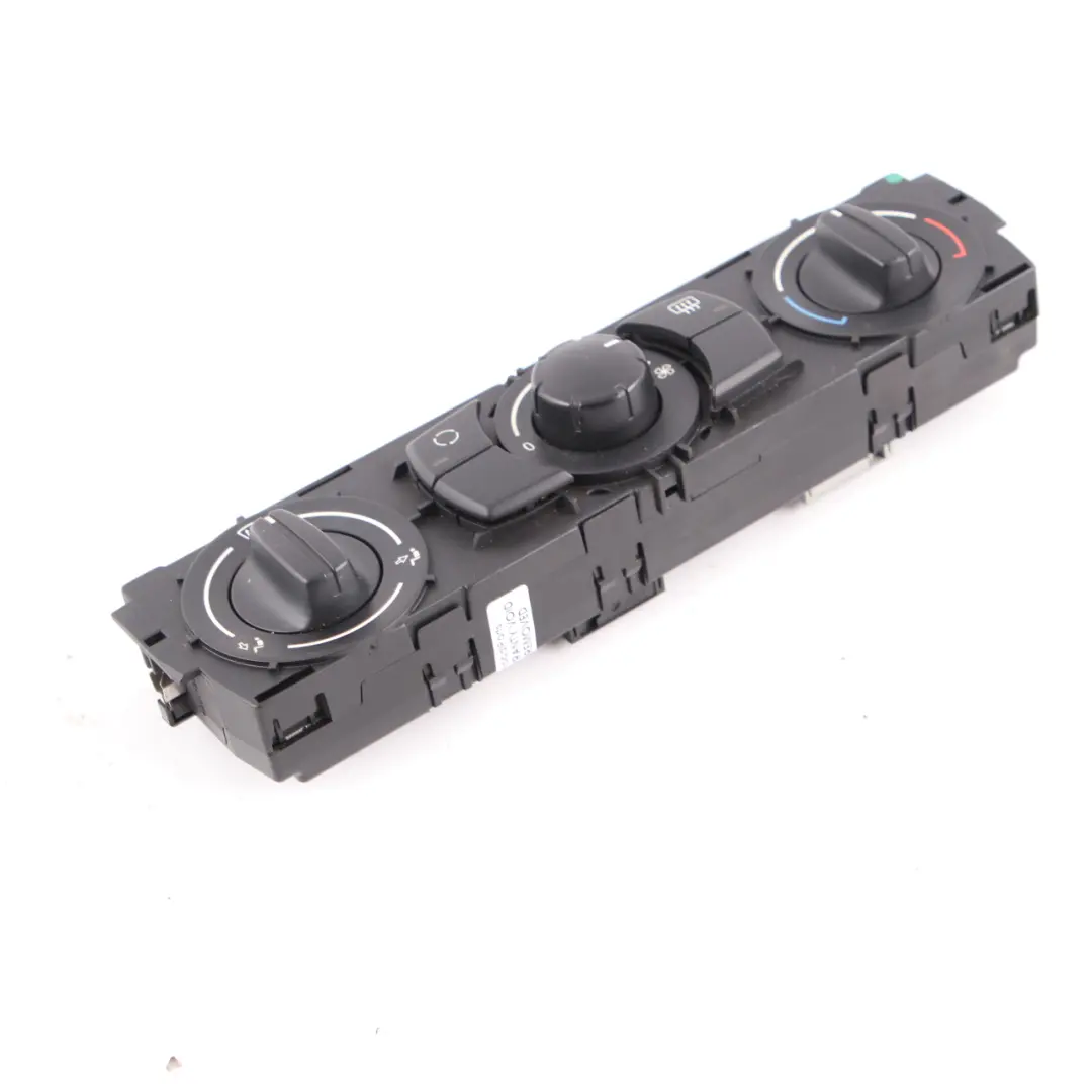 Heater Control Switch BMW E81 E87 Manual Switch Panel Black 9190925