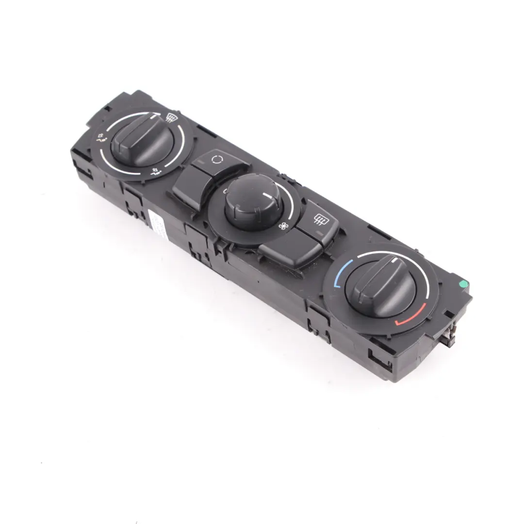 Heater Control Switch BMW E81 E87 Manual Switch Panel Black 9190925