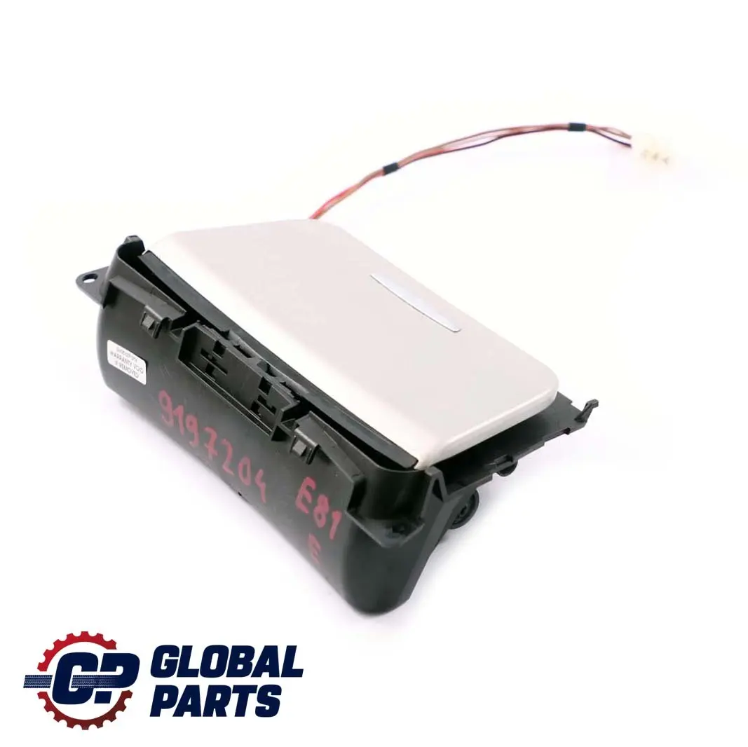 BMW E81 E87 LCI Trim Ashtray Ash Tray Console Satinsilber Matt 9197204