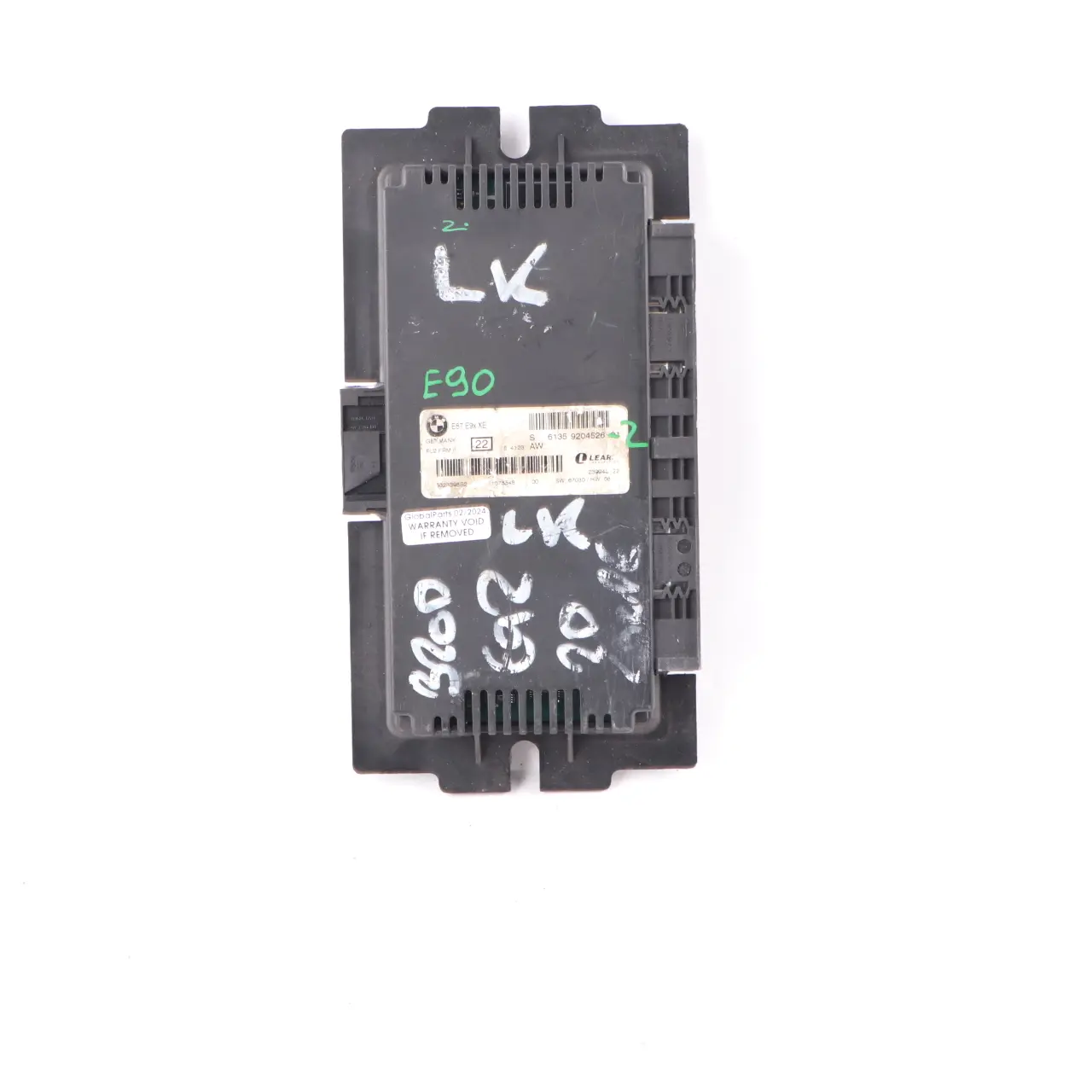 BMW E90 Xenon Footwell Light Module Control Unit ECU PL2 FRM II Lear 9204526