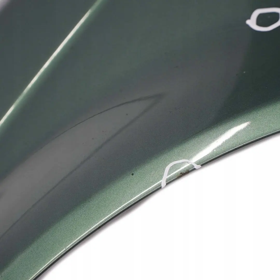 BMW 3 E46 Front Right O/S Side Panel Fender Wing Meergruen Sea Green - 393