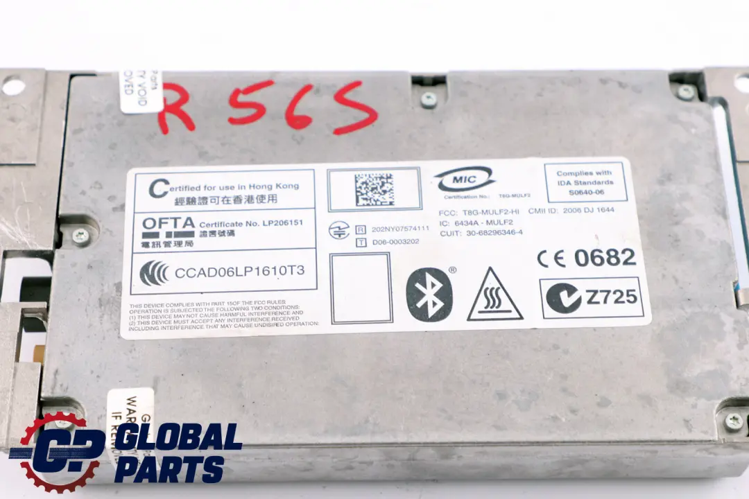 BMW E60 E87 LCI E90 Manos libres Bluetooth Alta Base MULF2 9207360