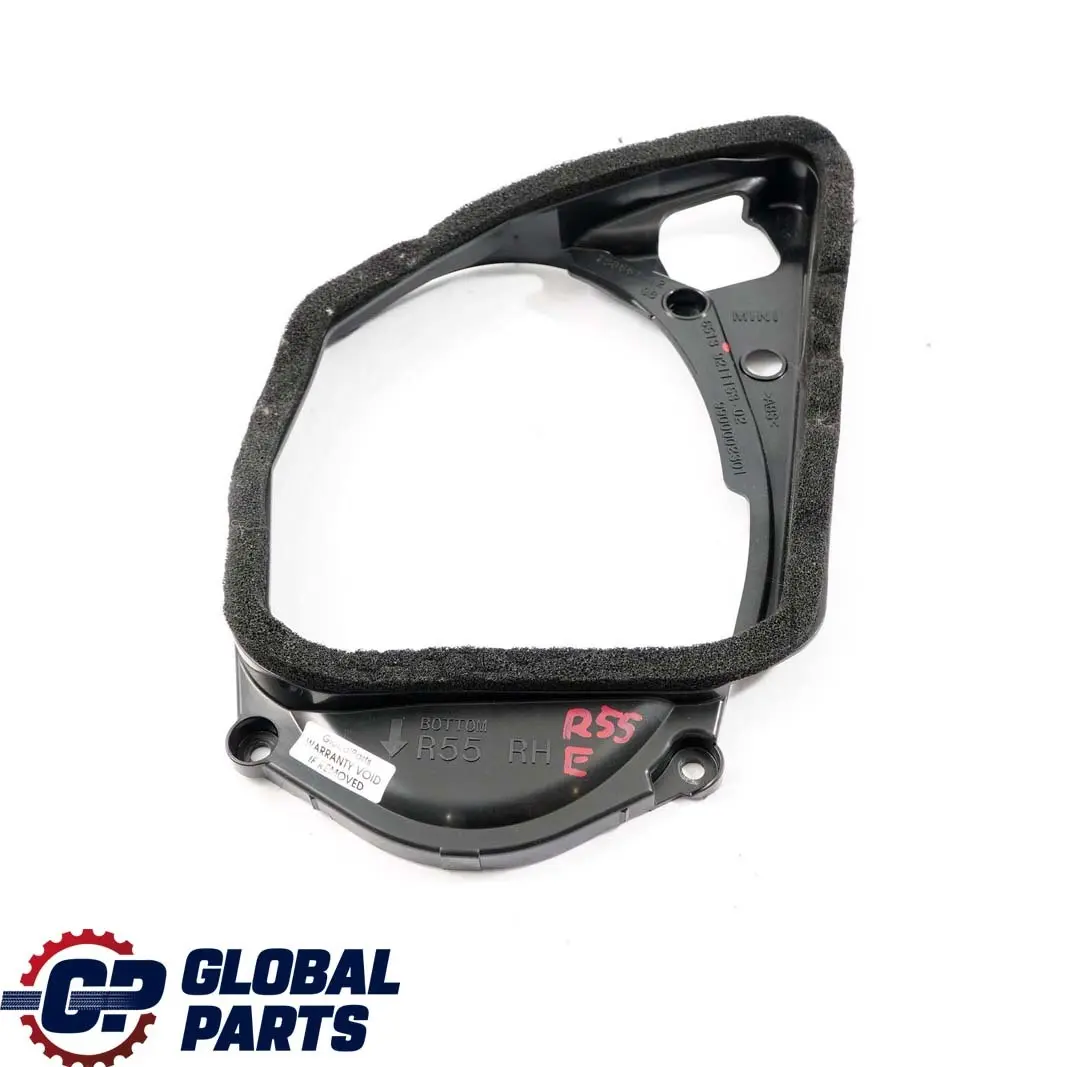 Right O/S Lateral Trim Panel Hi-Fi Loudspeaker Holder Bracket Mini R55 Rear - SKU 9211153 - Part number 9211153