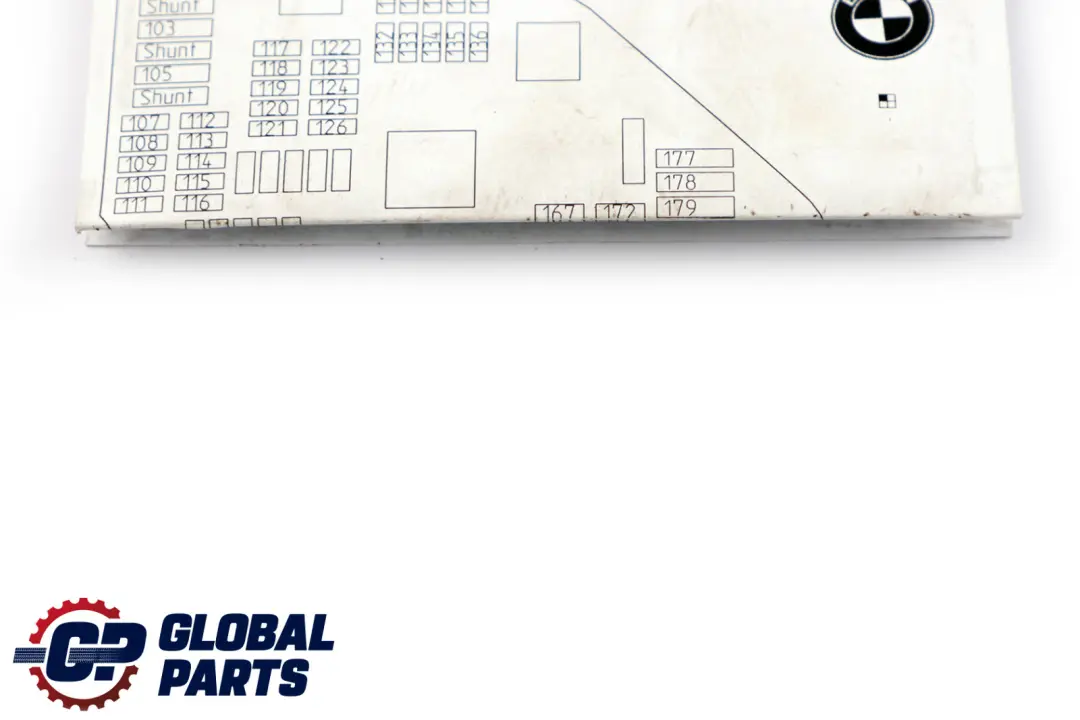 BMW 5 Series F10 F11 Key Map Fuse Grouping 9211868