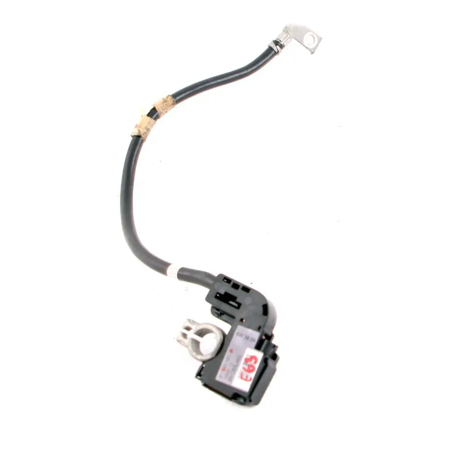 BMW 6 Series E63 E64 Negative Battery Cable Minus Pole IBS Control Unit 9215951