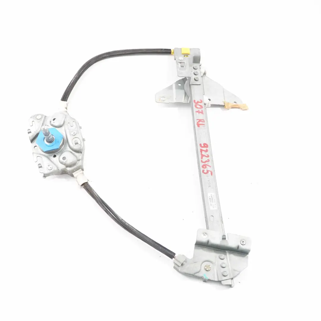 Peugeot 307 Fensterheber hintere Tür links Regulator Mechanismus 922365