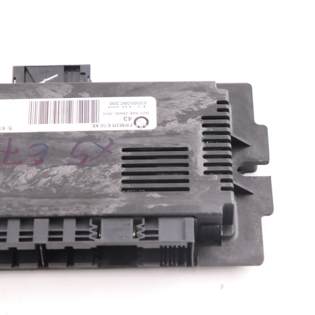 BMW X5 E70 Footwell ECU Luz Unidad de Control Módulo FRM IIIR Lear 9224617