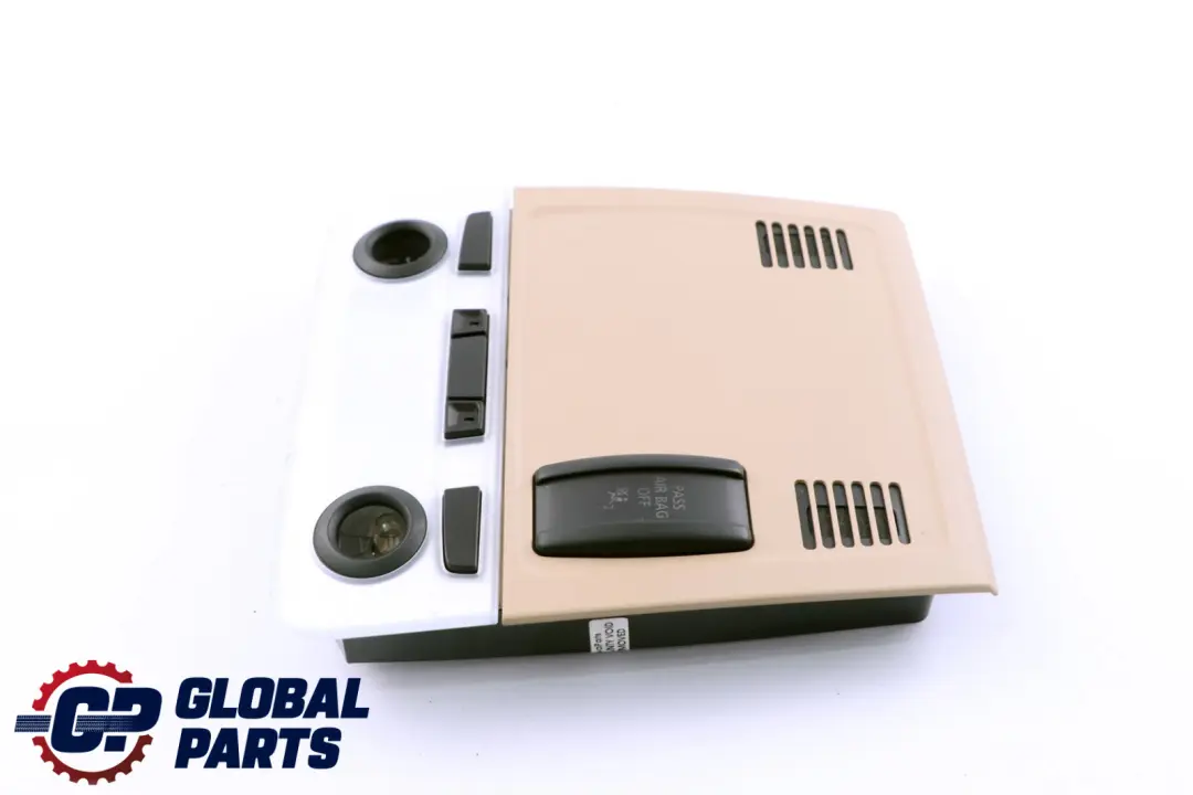 BMW X1 3 E84 E90 E91 E92 LCI Unidad Interruptor Control de Luces de Techo Beige