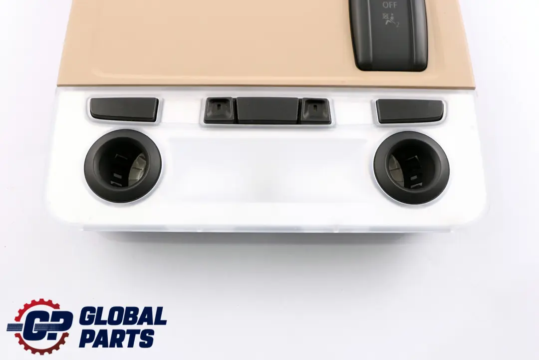 BMW X1 3 E84 E90 E91 E92 LCI Unidad Interruptor Control de Luces de Techo Beige