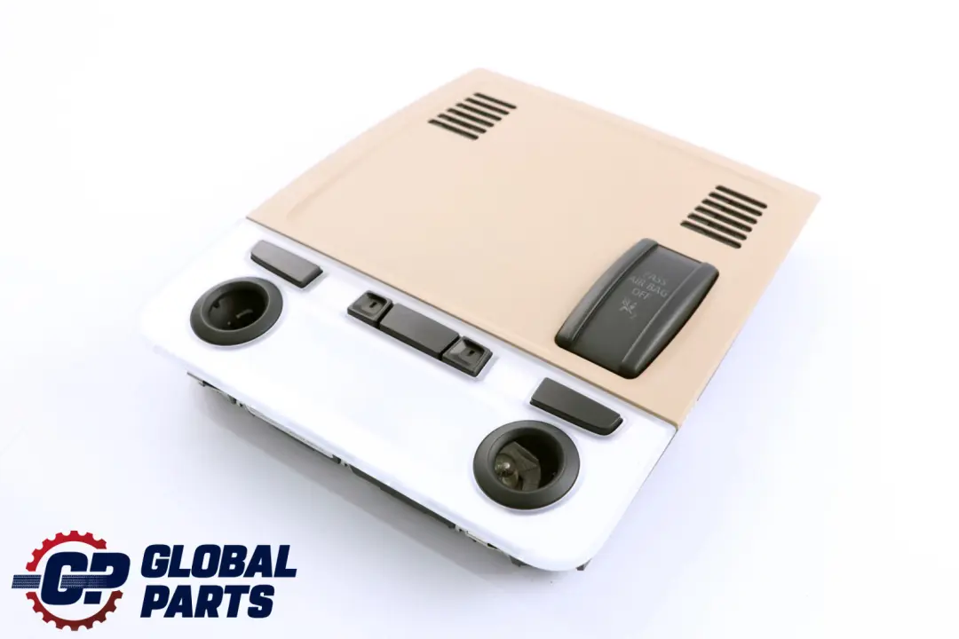 BMW X1 3 E84 E90 E91 E92 LCI Unidad Interruptor Control de Luces de Techo Beige