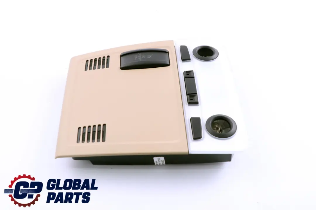 BMW X1 3 E84 E90 E91 E92 LCI Unidad Interruptor Control de Luces de Techo Beige