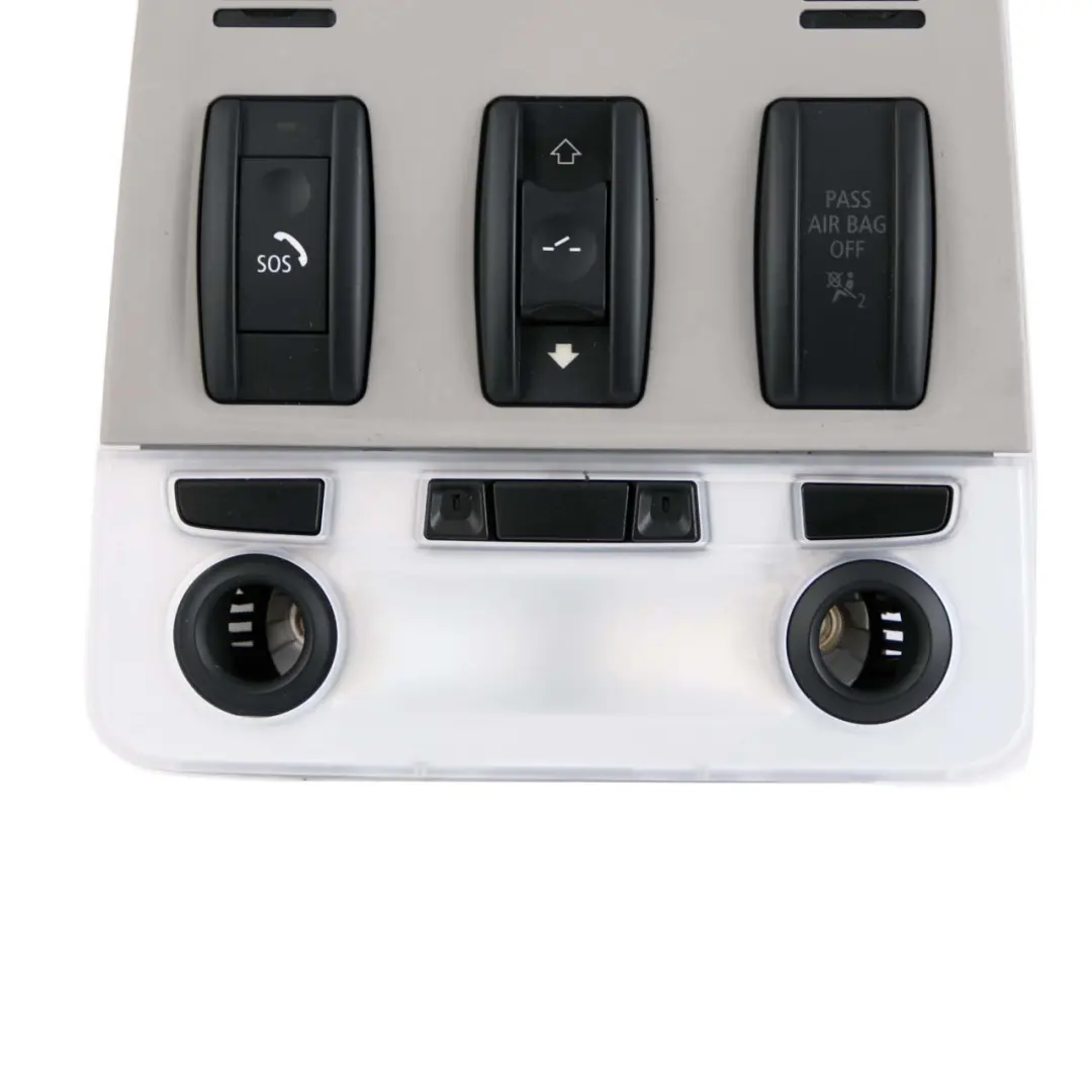 BMW 3 X1 Series E91 E84 Switch Unit Roof Light Control Headliner Module Grey 