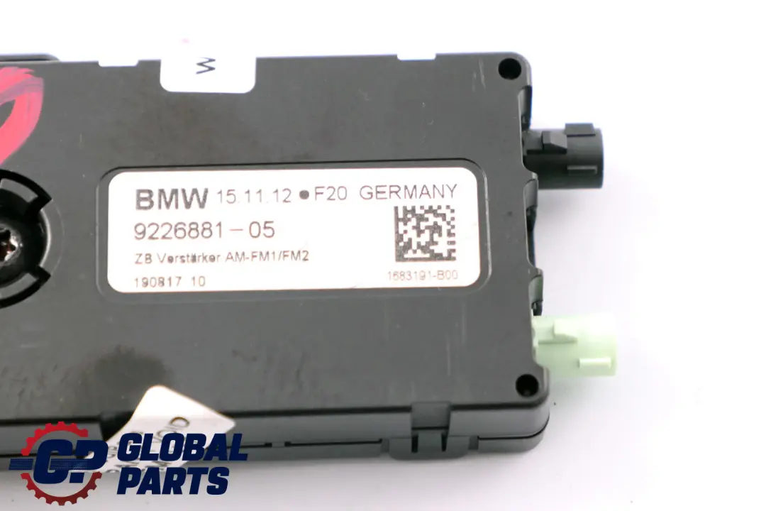 BMW F20 Wzmacniacz Moduł Antenowy AM/FM 9226881