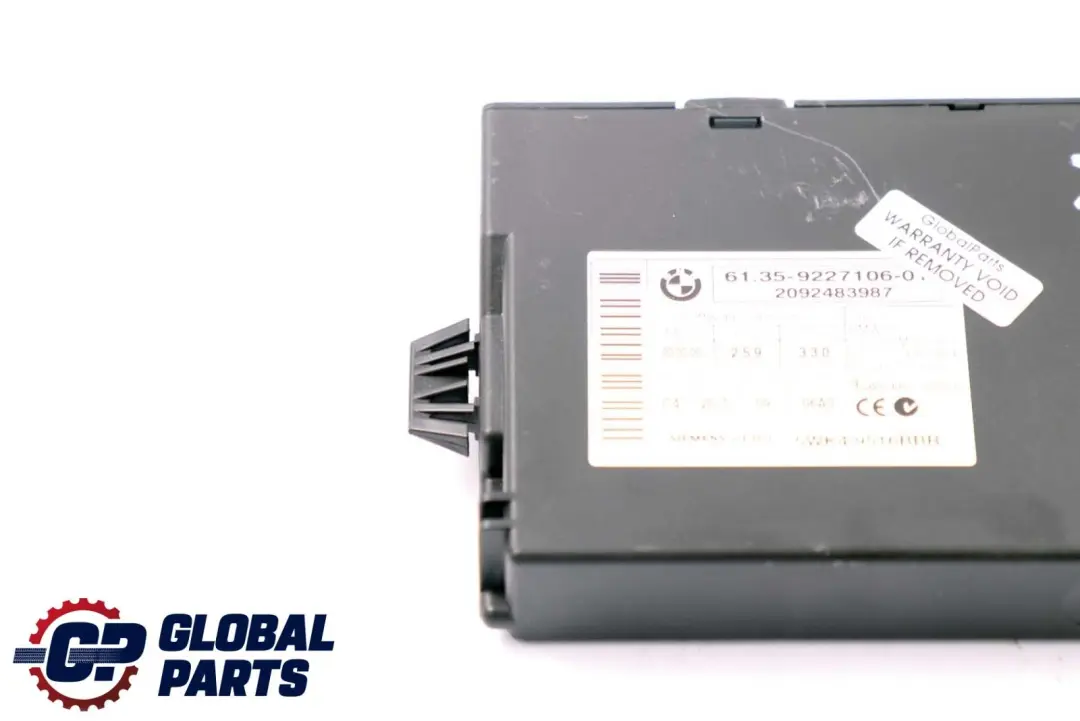BMW X1 E84 X5 E70 X6 E71 Z4 E89 CAS3 Control Unit Key Reading Module ECU 9227106
