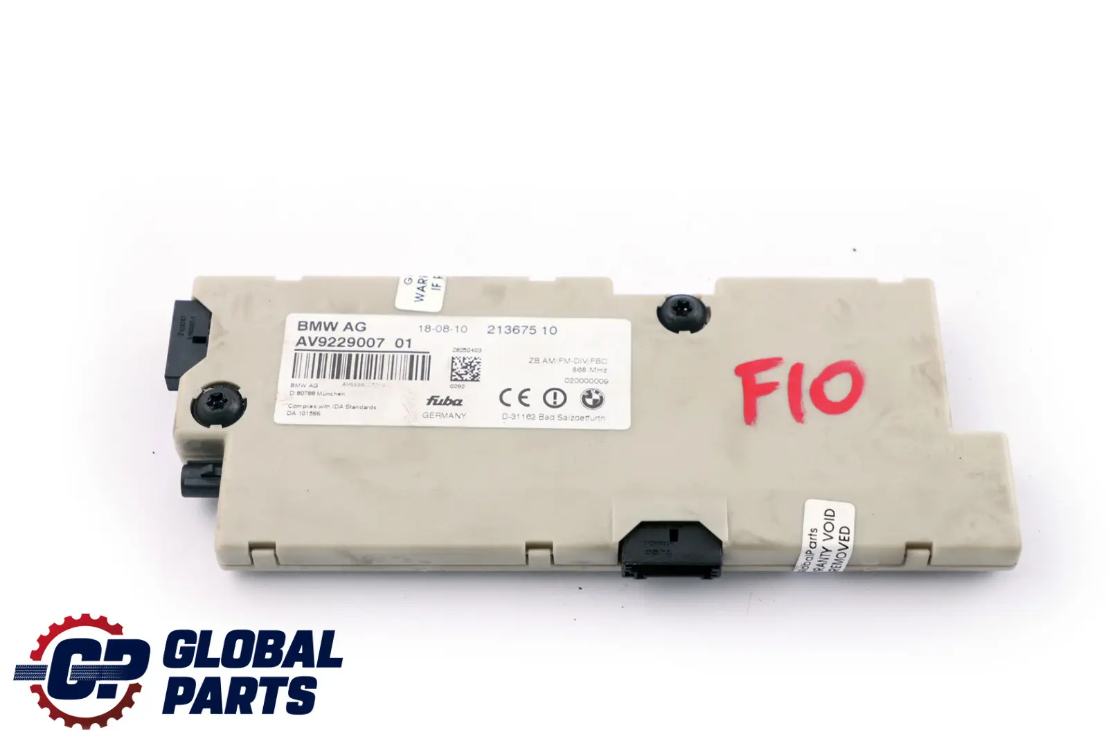 BMW F10 Antenna Amplifier Diversity 868 MHZ 9229007