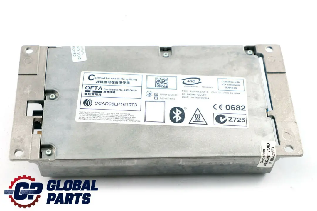 BMW E60 E81 E87 LCI E90 Modulo Bluetooth Manos Libres Alto MULF2