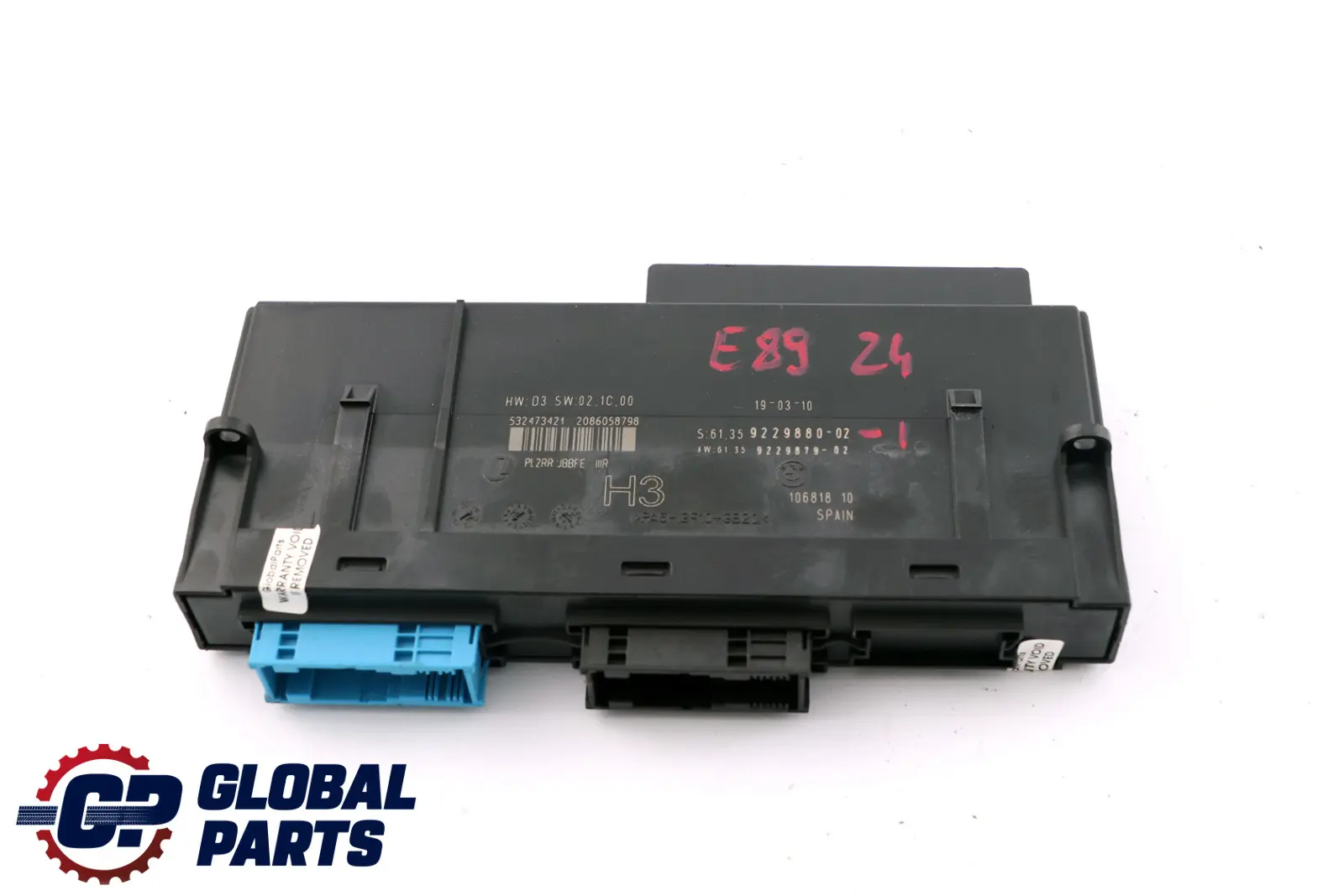 BMW Z4 E89 Moduł Nadwozia H3 ECU 9229880