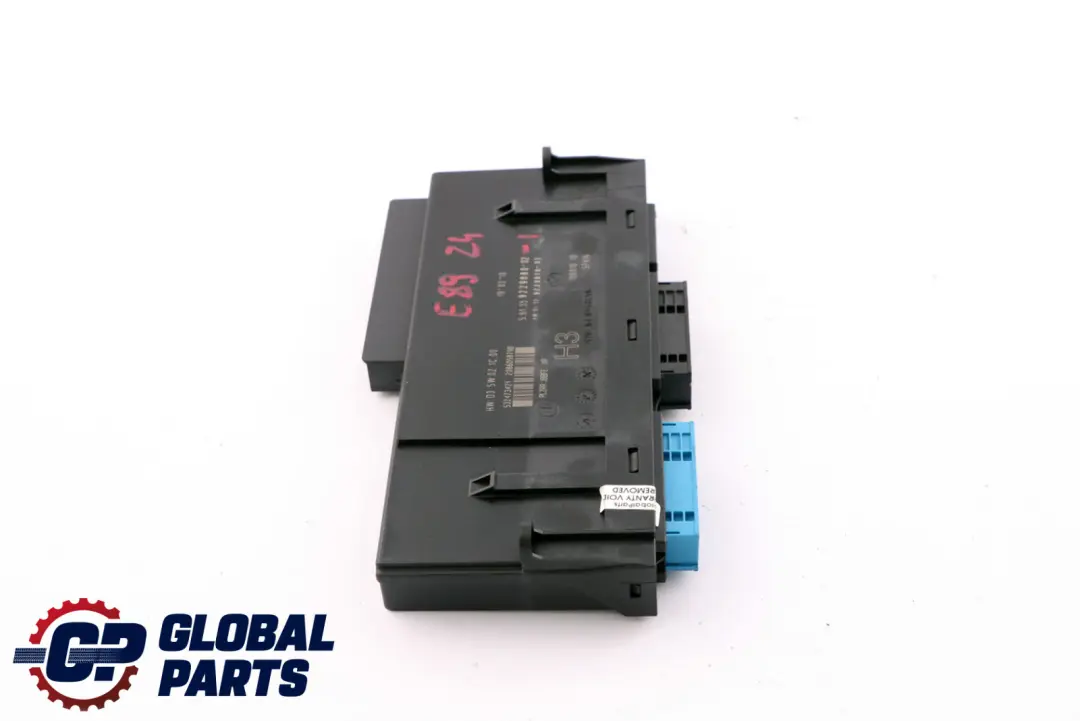 BMW Z4 E89 Body Control Module H3 Junction Box ECU  9229880