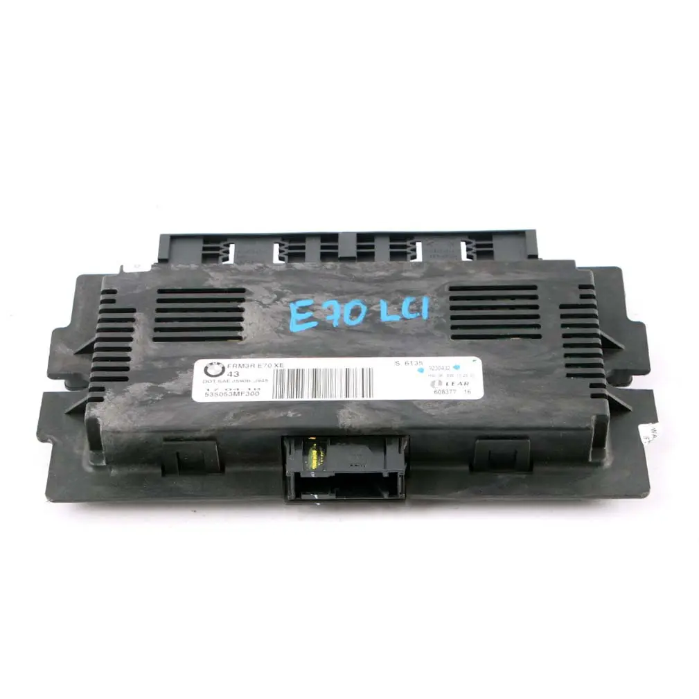 BMW X5 Series E70 Footwell Light Control Module Unit Lear FRM3R VDM 9230432