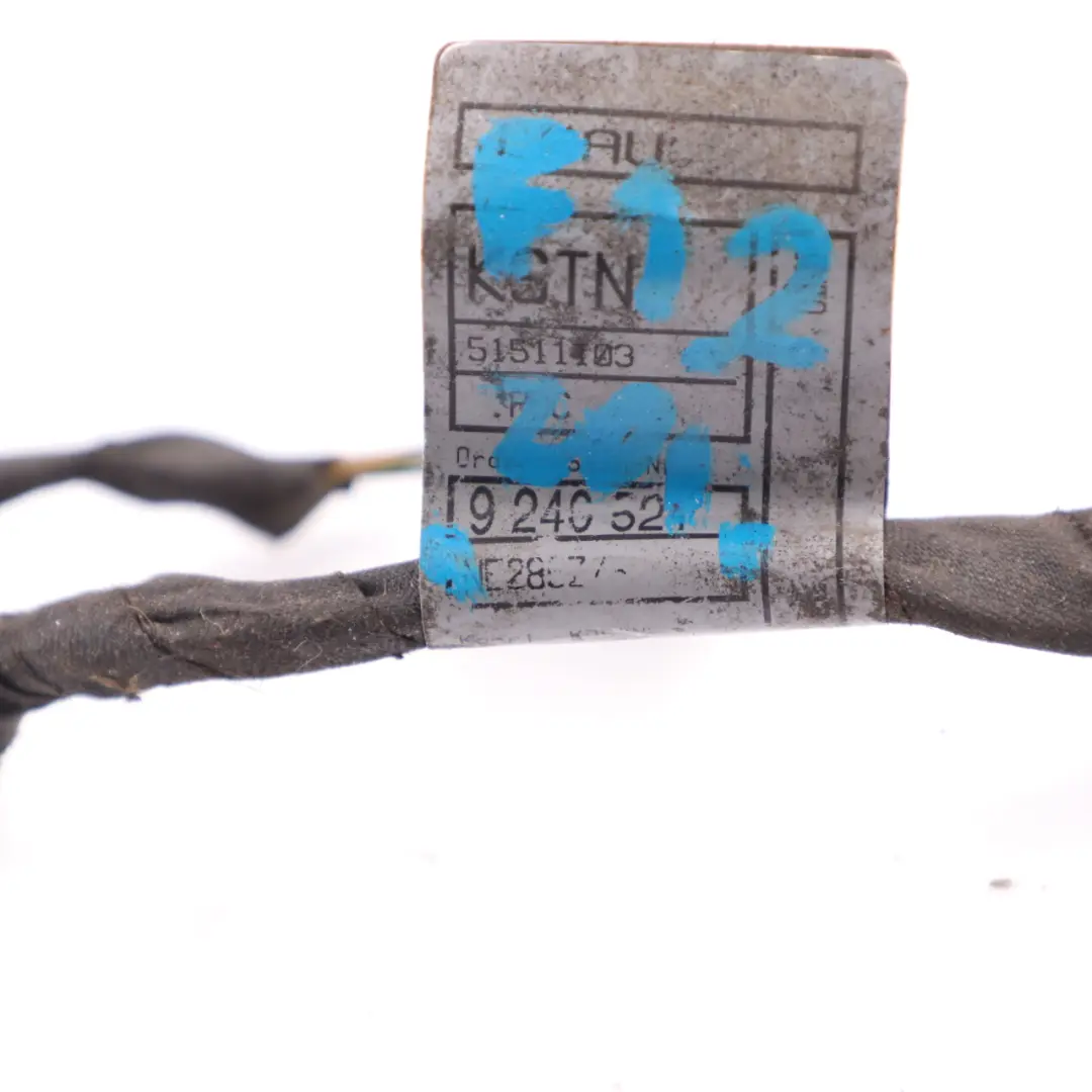 Wiring BMW F12 Front Bumper PDC Wiring Park Assist Sensor Harness 9240521