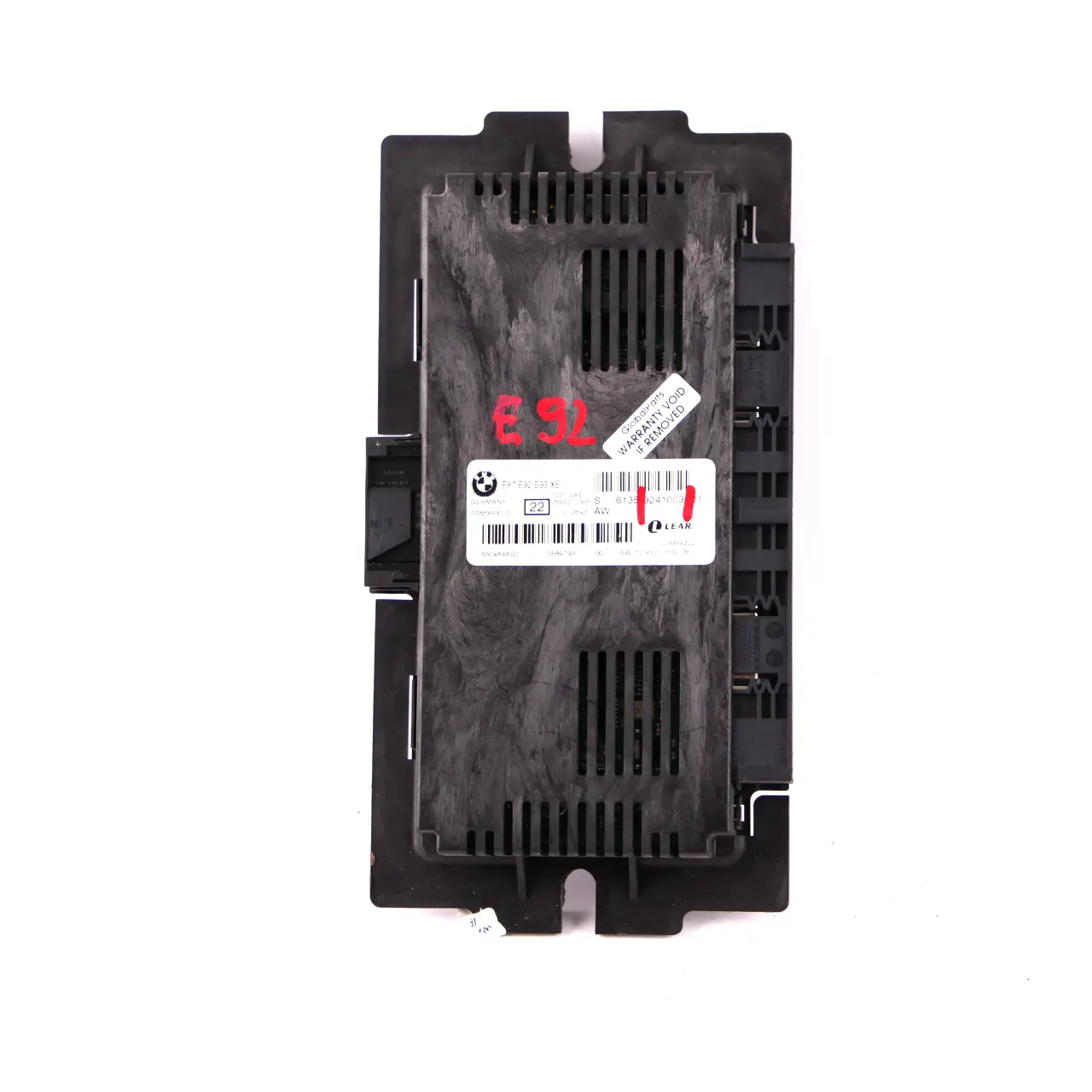 BMW E92 Modulo De Control De Luces De los pies Unidad ECU FRM3R PL2 Lear 9241003