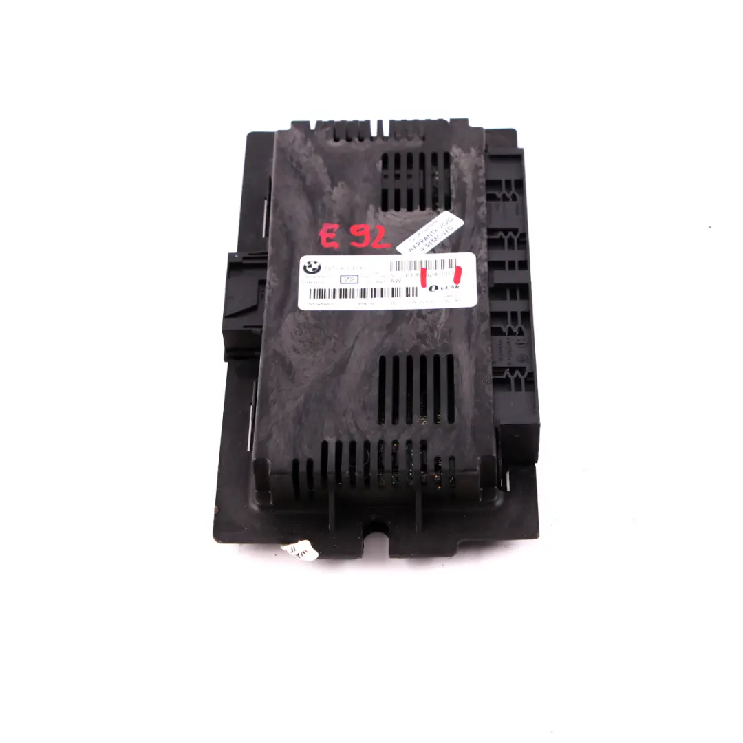 BMW E92 Modulo De Control De Luces De los pies Unidad ECU FRM3R PL2 Lear 9241003