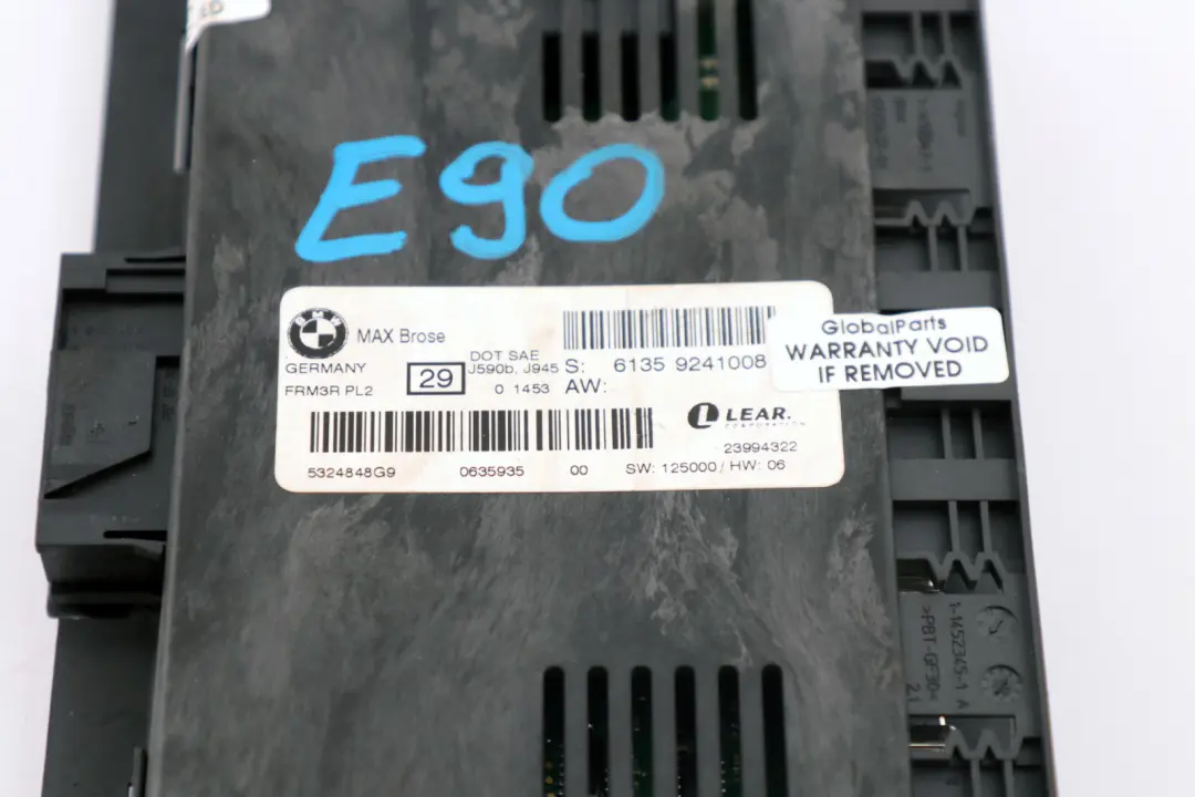 BMW E90 Moduł Sterownik Świateł ECU FRM3R 9241008