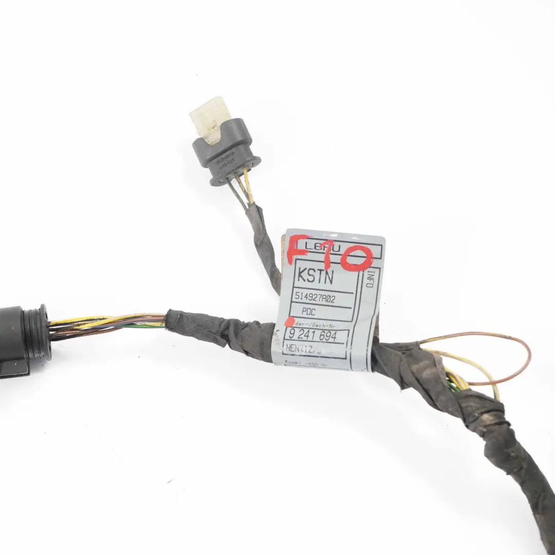 BMW F10 F11 Parachoques delantero PDC Cableado Loom Arn?s 9241694