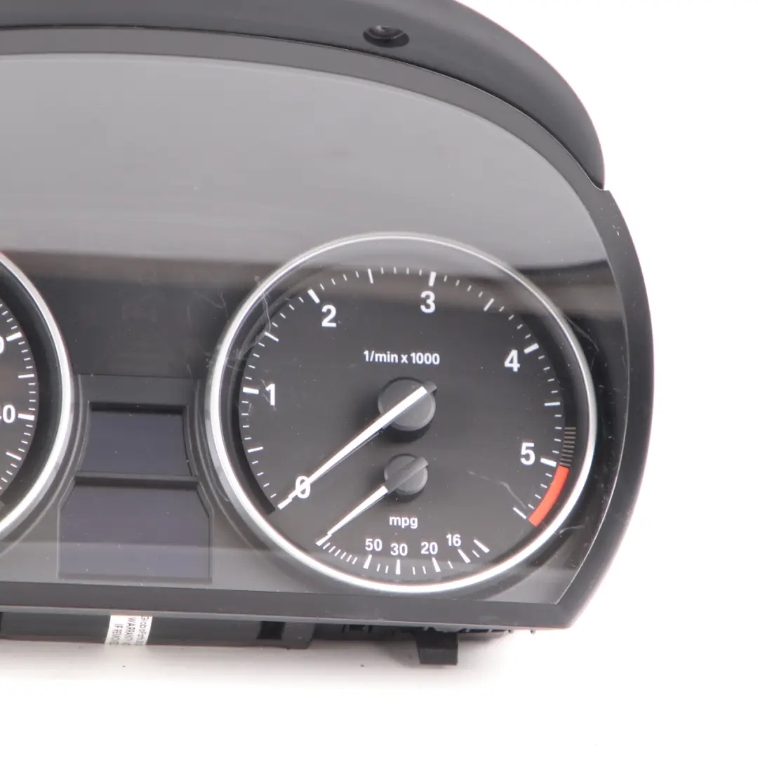 BMW E90 E91 E92 Diesel Instrument Speedometer Clocks Automatic 9242373